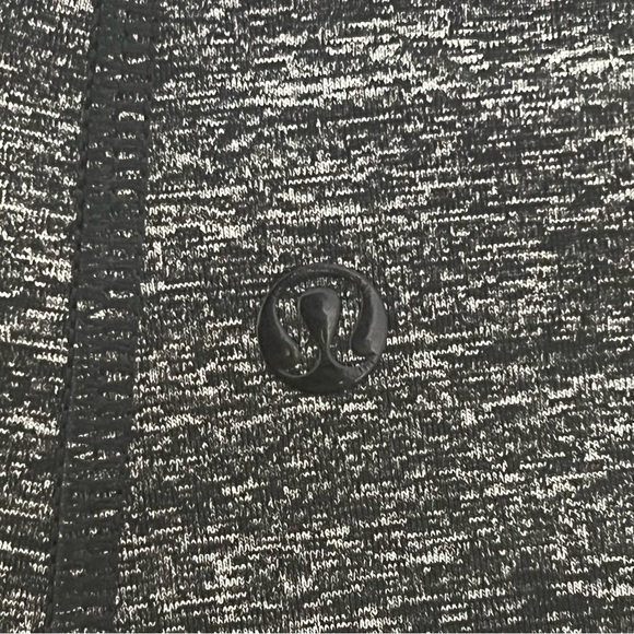 Lululemon If You're Lucky Tank Heathered Black Size Small Mesh Inserts *Pls Read - Picture 11 of 12